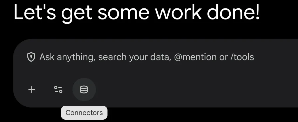 Add Connectors to chat