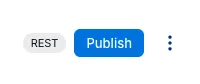 Draft agent with Publish button